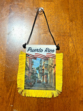 Old San Juan Puerto Rican Flag Great For Car Home Window 4X6 Hanging 2 Sided