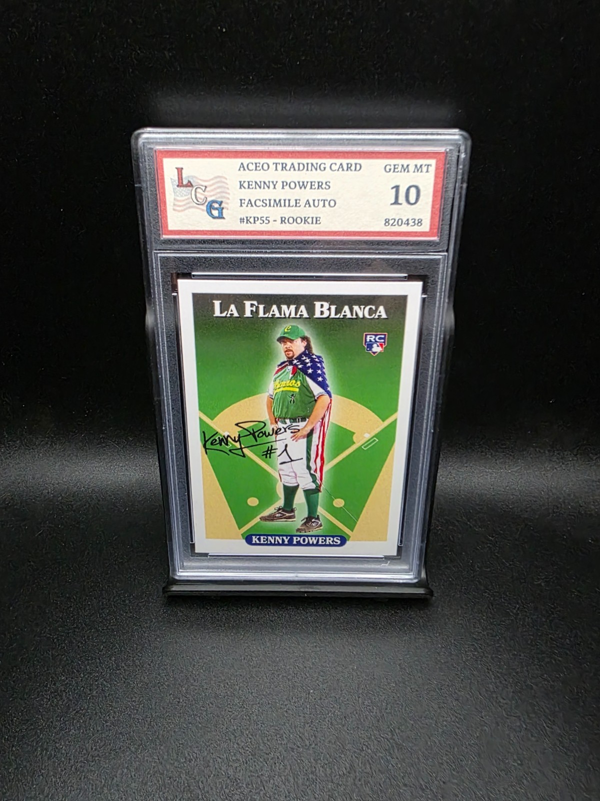 Kenny Powers [RC] #KP55 Facimile Auto - Graded 10 [Custom ACEO Art] GEM-MT