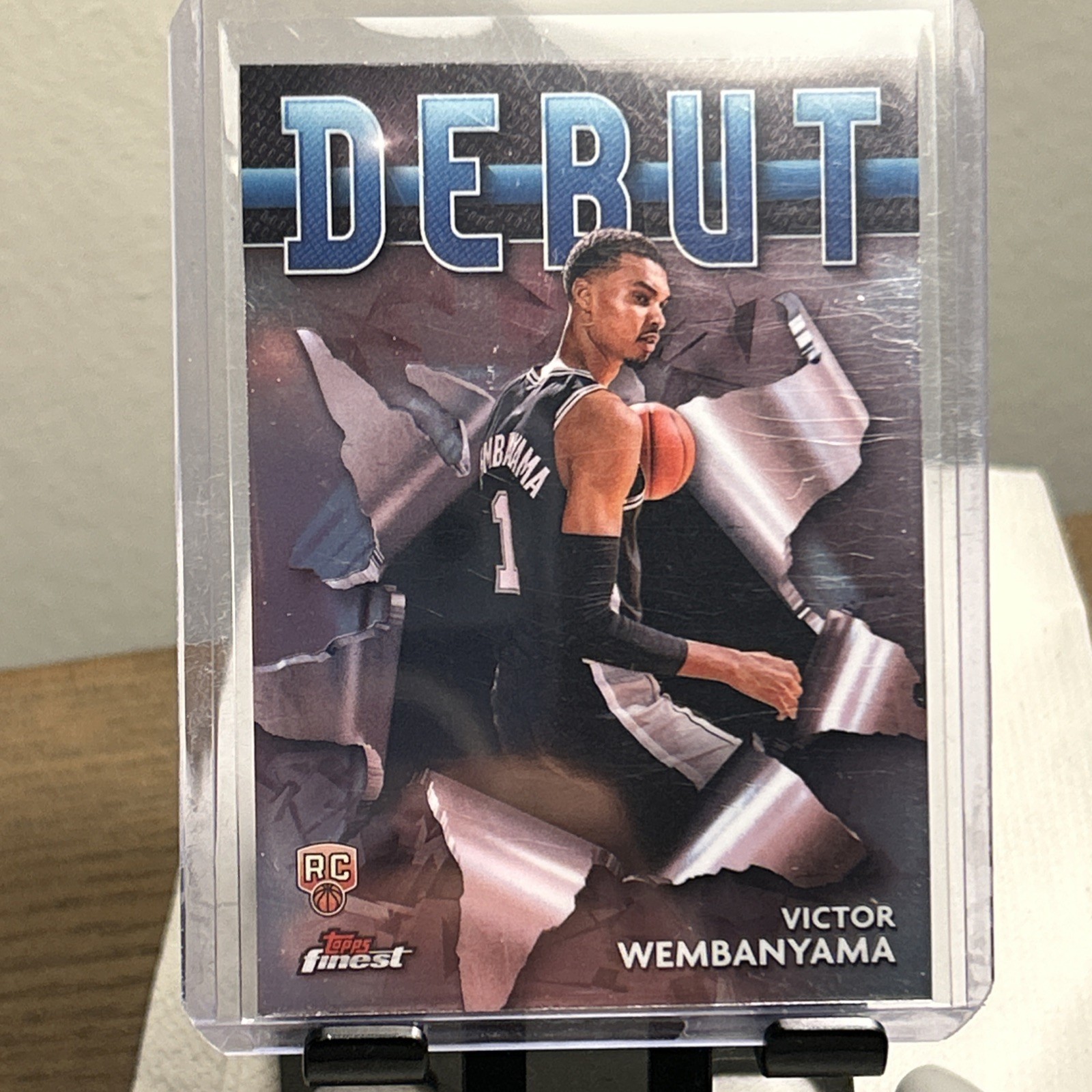 2023-24 Finest Victor Wembanyama Debut RC * rookie San Antonio spurs rare insert