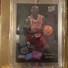 96-97 Fleer Ultra Step It Up #G-280 Michael Jordan gold medallion mint 🔥 rare 