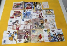 PRIKURA DAISAKUSEN with Calendar   SEGA SATURN SPINE CARD + REG CARD