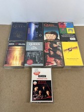 Queen Cassette lot of 9 . Some rare Titles