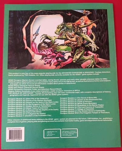 AD&D Module U2 Danger at Dunwater Dave J. Browne Don Turnbull TSR 1982 REPRINT - Picture 2 of 10
