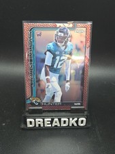 2025 Topps Chrome Travis Hunter 🔥 Pig Skin 🔥 RC Jacksonville Jaguars #332