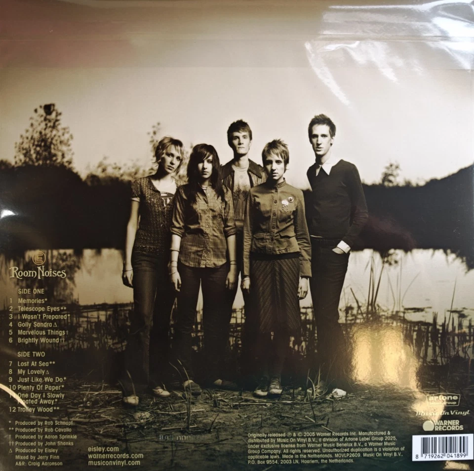Eisley – Room Noises LP Album vinyl record limited numbered Smokey 2025 reissue - Image 4 of 4