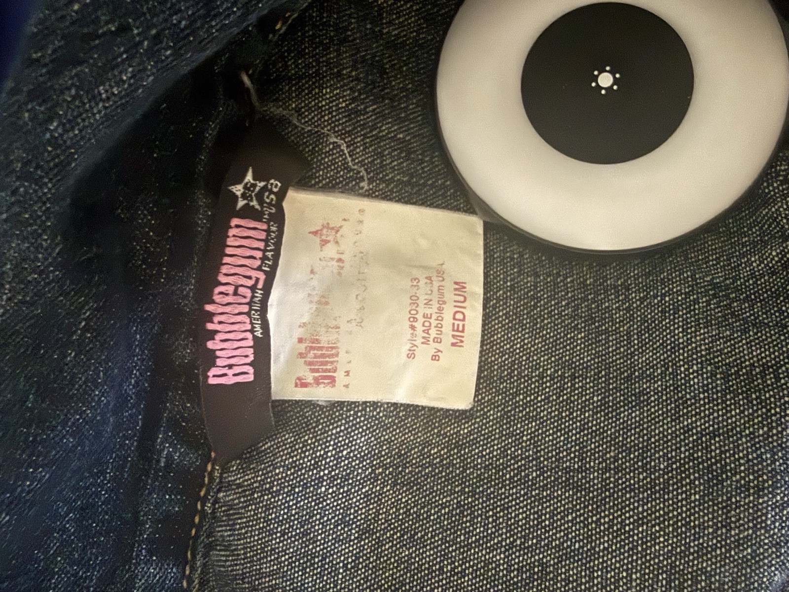 Bubblegum Button Front Collared Mid-Length Jacket… - image 3