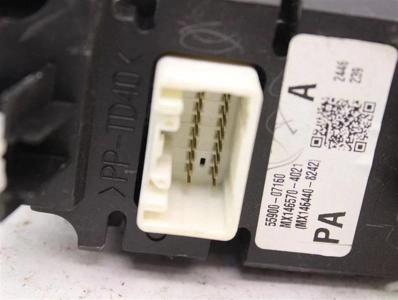 2006-2008 Toyota Avalon RIGHT A/C Heater Temperature Control Limited OEM - Image 3 of 3