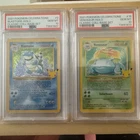 Venusaur 15/102 & Blastoise 2/102 PSA 10