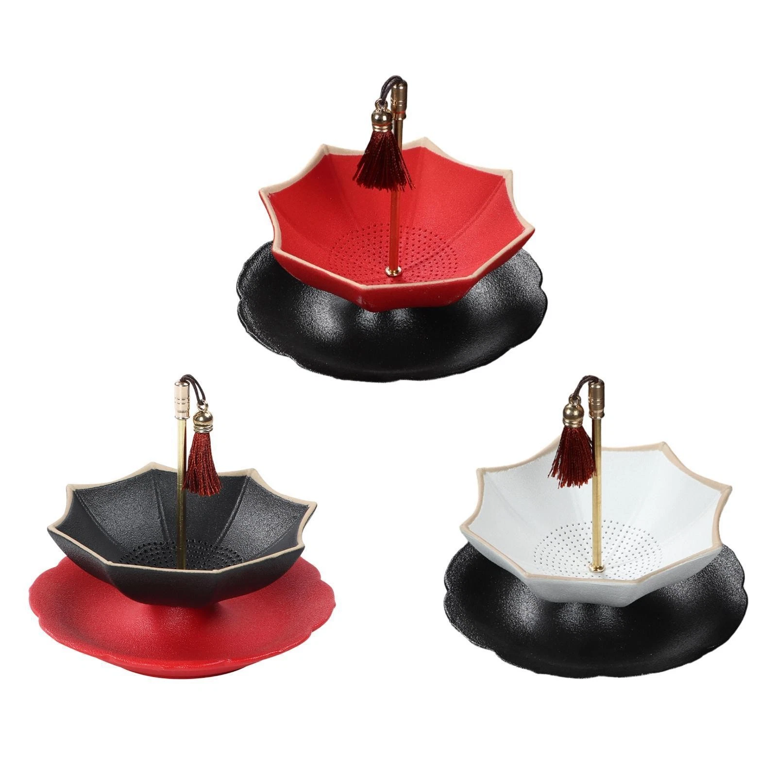 Multipurpose Tea Infuser Elegant Tea Strainer Filter Umbrella Shape Ceramic Tea
Opens in a new windo