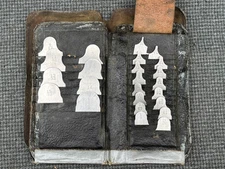 B34  General Radius Gage Set No.435-B Stainless Steel 24 Piece Set - Complete