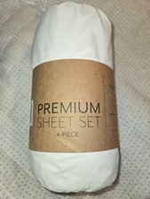 White Full Sheet Set