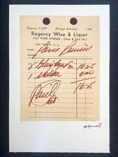 ANDY WARHOL  Paris Review (1967) 80/100 Leo Castelli