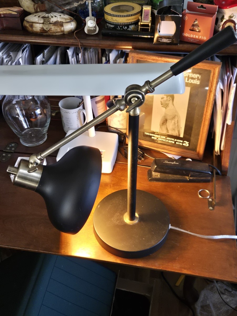 Threshold Crosby Schoolhouse Desk Lamp - Black for sale online | eBay