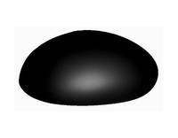 AUSSENSPIEGEL-GEHÄUSE Links Toyota Aygo 2005-2014 Schwarz