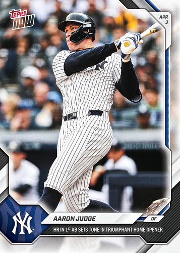 2026 Topps Now #46 Aaron Judge | Baseball Card