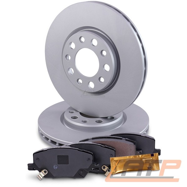 Bremsscheiben BelÜFtet Ø281 + BremsbelÄGe Vorne FÜR Fiat 500X Jeep Renegade-image