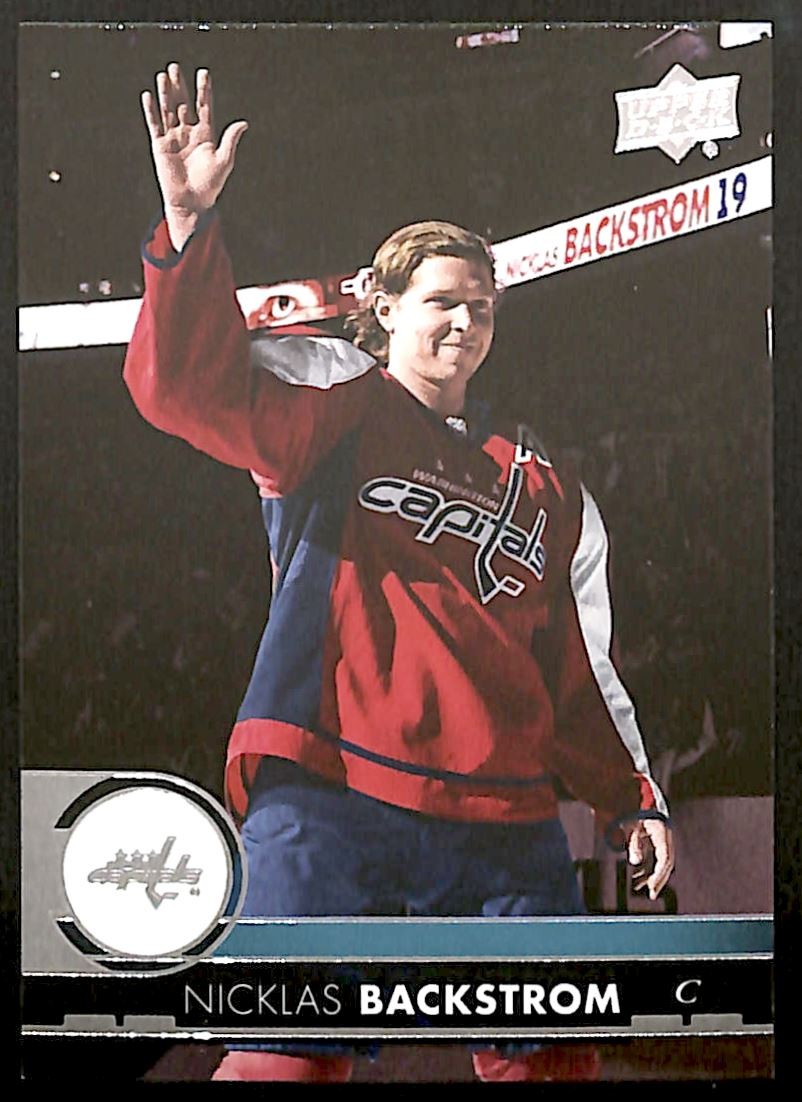 2017-18 Upper Deck #192 Nicklas Backstrom Washington Capitals