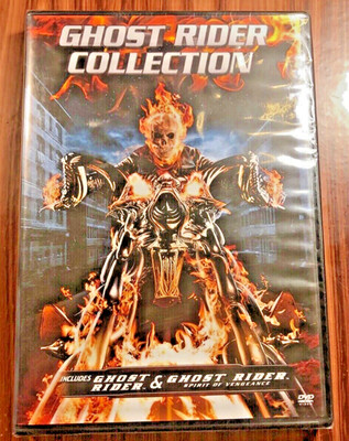 Ghost Rider Collection DVD 1 2 Spirit of Vengeance Marvel Nicolas