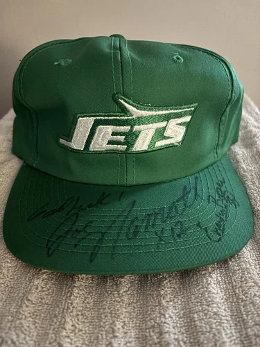 Joe Namath Autographed Jets Cap