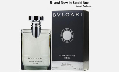 Bvlgari Pour Homme Soir 3.4 oz / 100ml Eau De Toilette Perfume For Men Spray