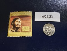 Fidel Castro Former President 2011 Republique De Guinee Stamp