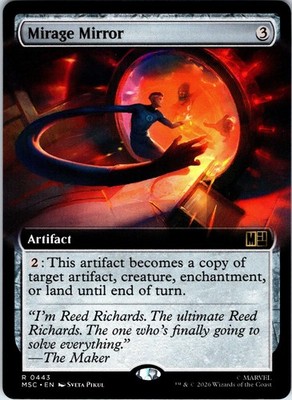 Mirage Mirror (Extended Art) R Commander: Marvel Super Heroes 443 NM