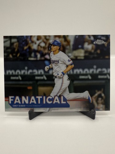 2025 Topps Chrome - Fanatical Corey Seager #FAN-11 - Picture 4 of 8