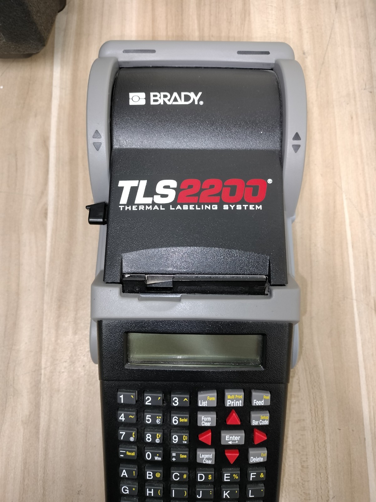 Brady HandiMark TLS2200 Thermal Label Printer Case Batt Cord