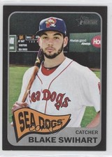 2014 Topps Heritage Minor League Edition Black 58/105 Blake Swihart #52 0b0