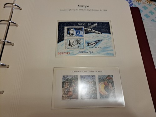 Europa Cept 6 Años Completos 93,94,95,96,97 Y 98 Album Y Hojas BOREK YFundas - Imagen 22 de 22