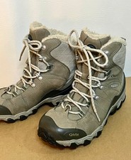 Oboz Bridger Boot Women 7 Insulated B-DRY Waterproof Hiking snow trail outdoor