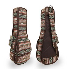 23" Concert Ukulele Case Backpack, Padded Protection Bohemia Pattern Tribal F...