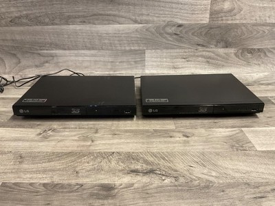 (2) LG BP 335W Smart Built In Wi Fi 3D Blu Ray Disc DVD Player + Power Supply