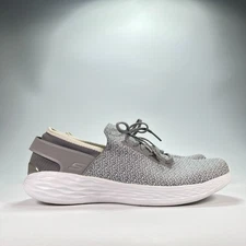 Skechers You Inspire Gray Lightweight Slip On Walking Shoes 14950 Women's Size 9