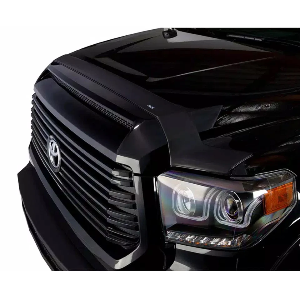 AVS Aeroskin Dark Smoke Low Profile Acrylic Bug Shield for 14-21 Toyota Tundra Foto 2 de 4