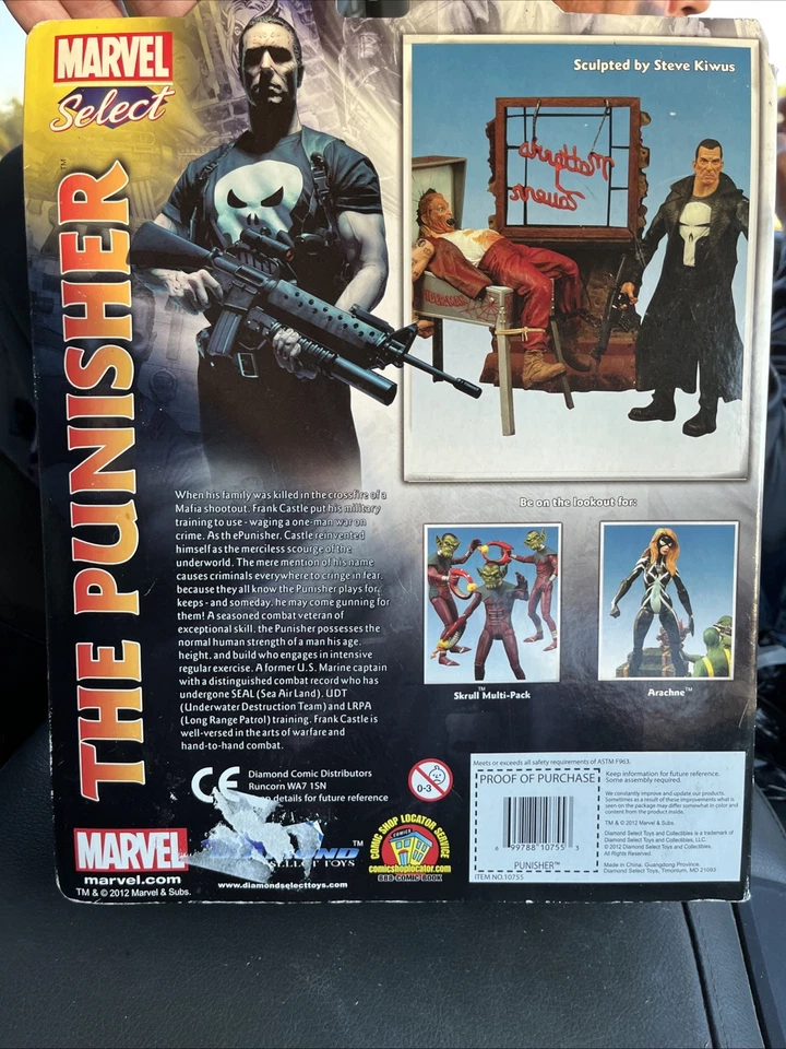 Marvel Select The Punisher Action Figure 2012 Collector Ed. Diamond Select New! - Image 4 of 4