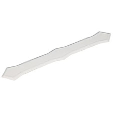 Amerimax Aluminum 2-in White Adjustable Downspout band