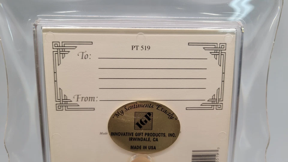 Marco acrílico acuarela musical toca viento debajo de mis alas 5x7 funciona Foto 4 de 4