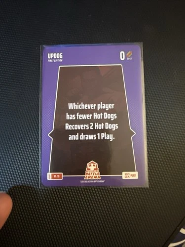 Updog 2025 Bo Jackson Battle Arena Alpha Update Play Card SSP #PL-10