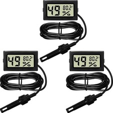 Mini Digital Thermometer Humidity Meter Hygrometer for Incubator Greenhouse
