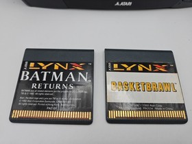 ATARI LYNX PAG-0401 Console Handheld System W/ Games For Parts/Repair* READ DESC