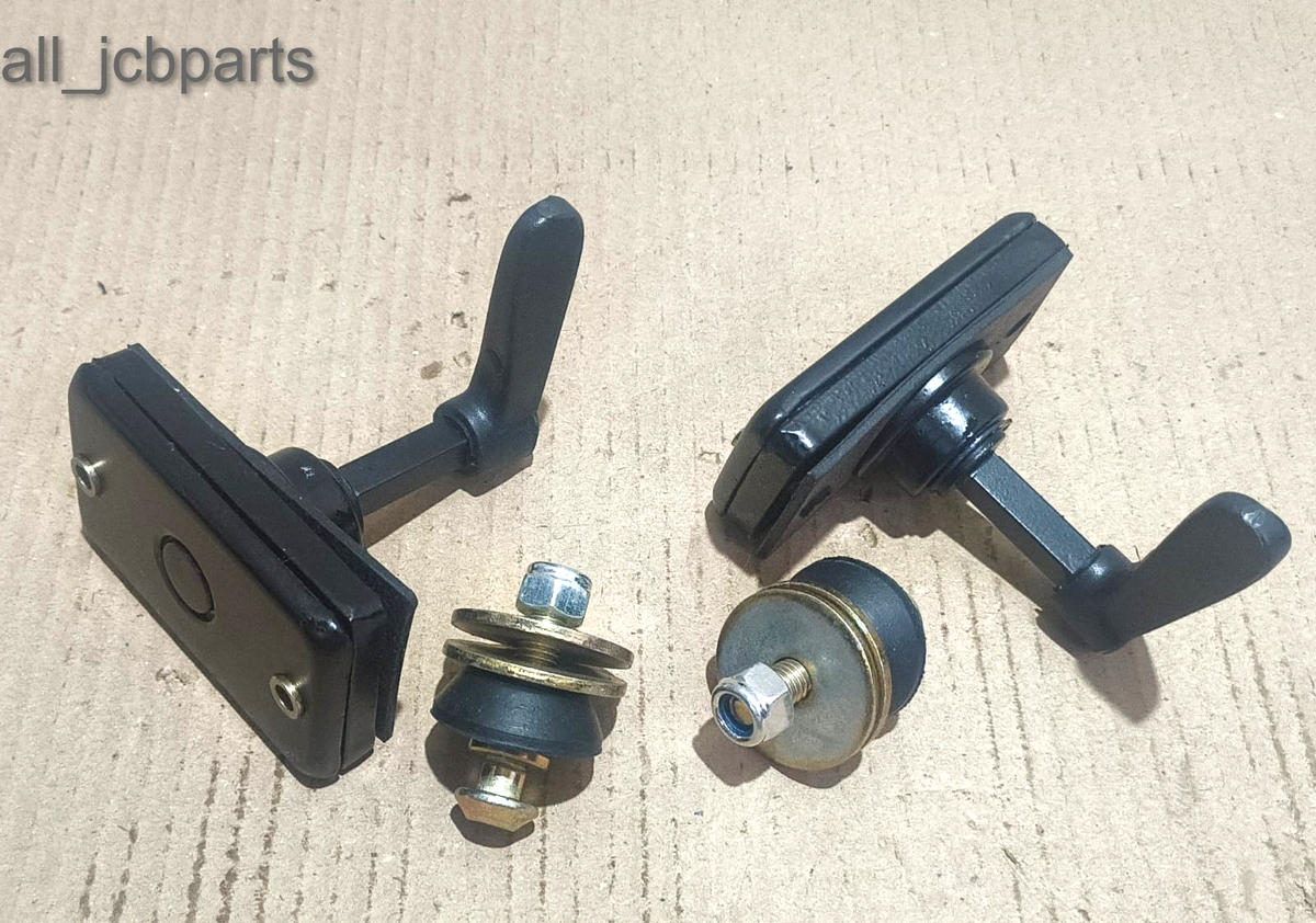 JCB SPARE PARTS - CATCH WINDOW LOCK CATCHER BACK, 2 PCS. (PART NO