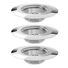 Bathtub Drain Strainer Stainless Steel Shower Hair Catcher