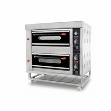Gas Pizza Deck Oven (2-Deck 4-Tray)