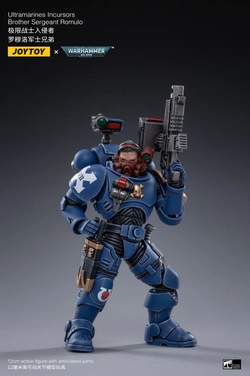 1/18 Joytoy Ultramarines Terminators Sergeant Terconon Action Figures In Stock