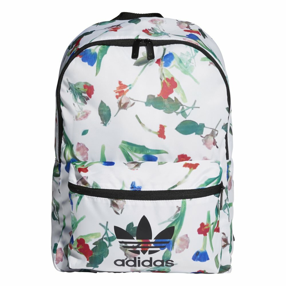 flower adidas backpack