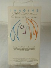 John Lennon - Imagine (VHS, 1990) Vintage Used Untested