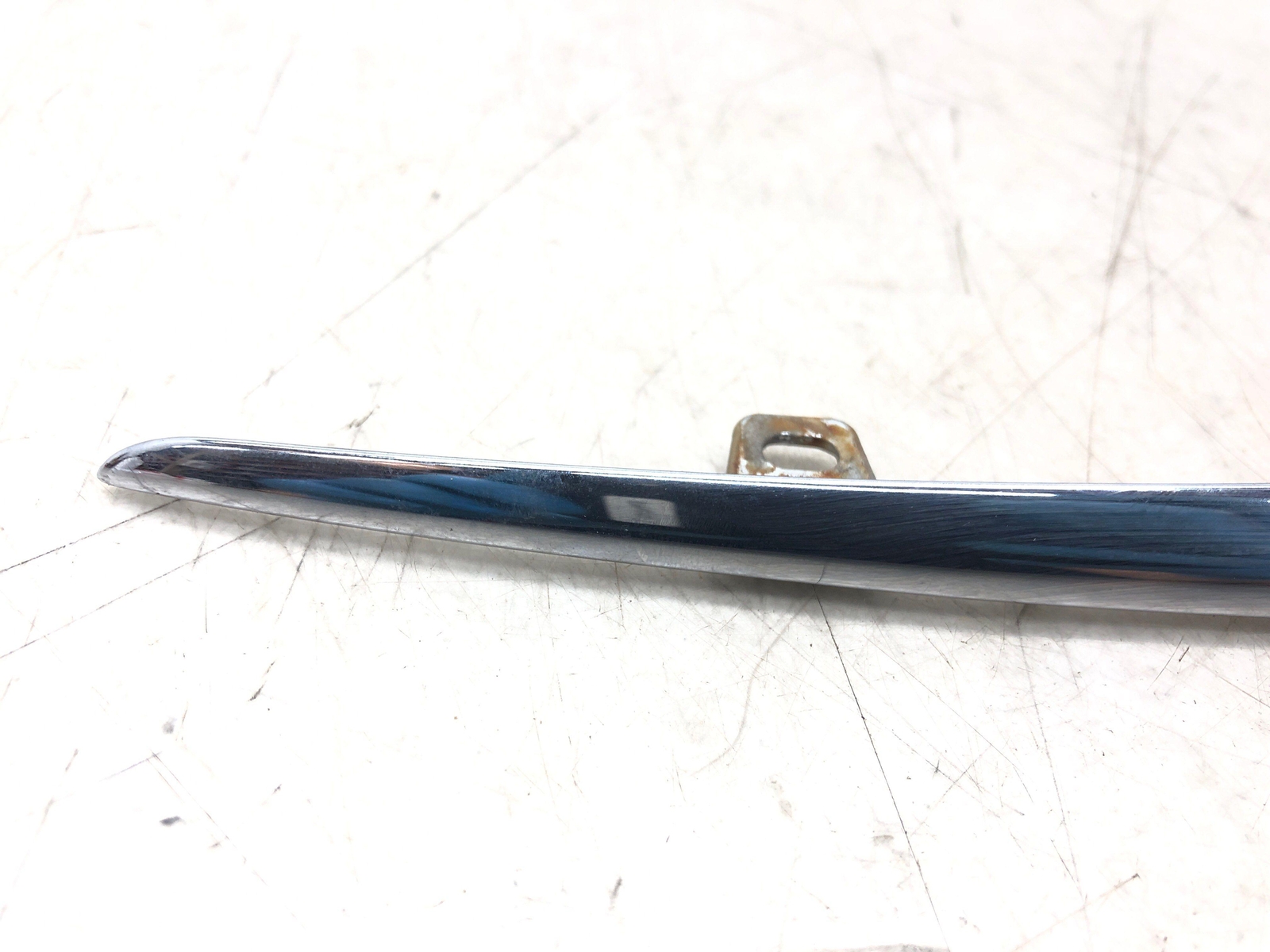 ASTON MARTIN RAPIDE LEFT REAR TAIL LIGHT DECKLID CHROME FINISHER MOLDING TRIM