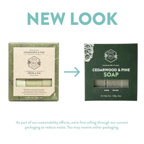 Crate 61 Handmade in Canada Plant Based Cold Process Natural Bar Soap For Fac... - Bild 2 von 6
