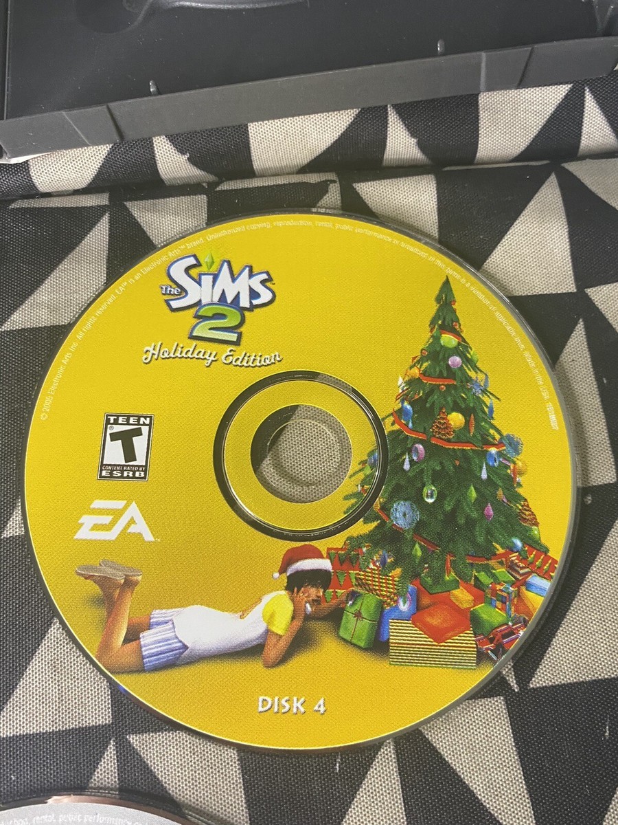 The Sims 2 Holiday Edition - PC - Video Game - Missing Disc 1